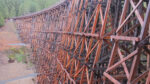 A photo of the Kinsol Trestle